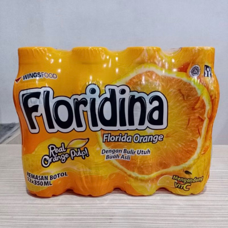 

Floridina 350ml 1 slop isi 12 botol