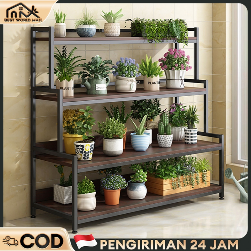 Rak Bunga Besi Susun Rak Bunga Minimalis Rak Display Rak Besi Rak Susun Serbaguna