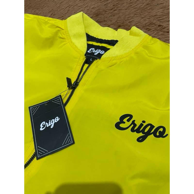 Jaket Bomber Erigo Yellow/Kuning