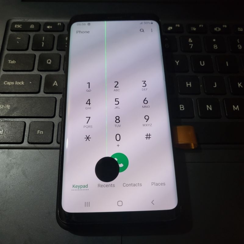 Lcd Samsung s9 ori copotan mius tompel garis h301