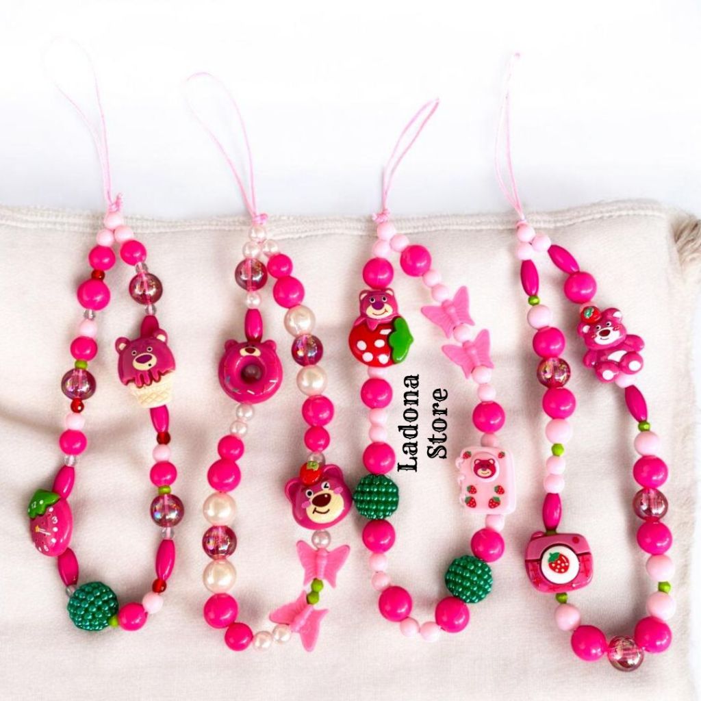 Gantungan Hp Lotso Pearl Series Strap Phone Tali Lanyard Lotso