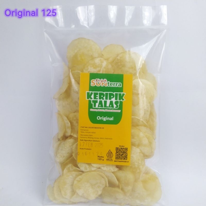 

Keripik Talas Barbeque 125 g