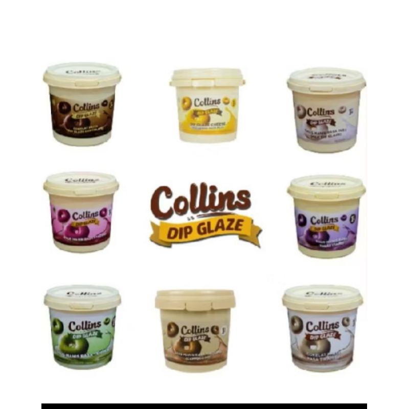 

collins-dip glaze-1kg-strawberry,taro,tiramissu,capuchino-selai coklat