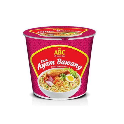 

ABC MIE CUP AYAM BAWANG CUP 60g