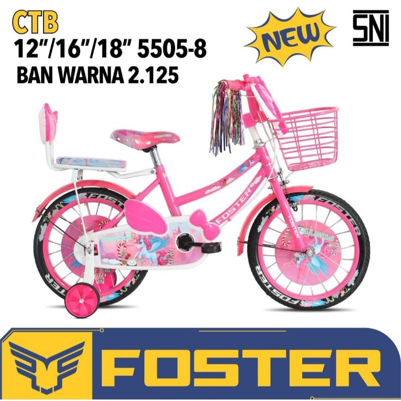 SEPEDA ANAK MINI FOSTER BY PACIFIC 18 INCH NEW