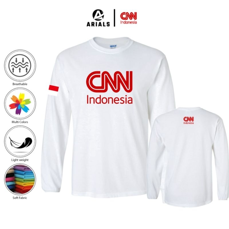 Arials Kaos Baju Lengan Panjang CNN Indonesia