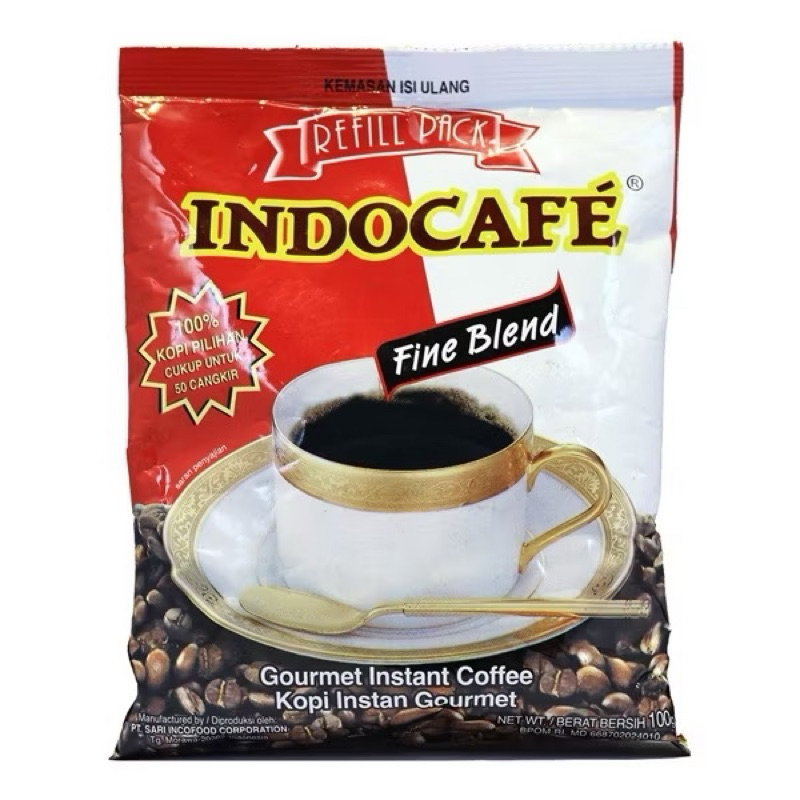 

Kopi Indocafe Fine Blend Refill Pack 100gr