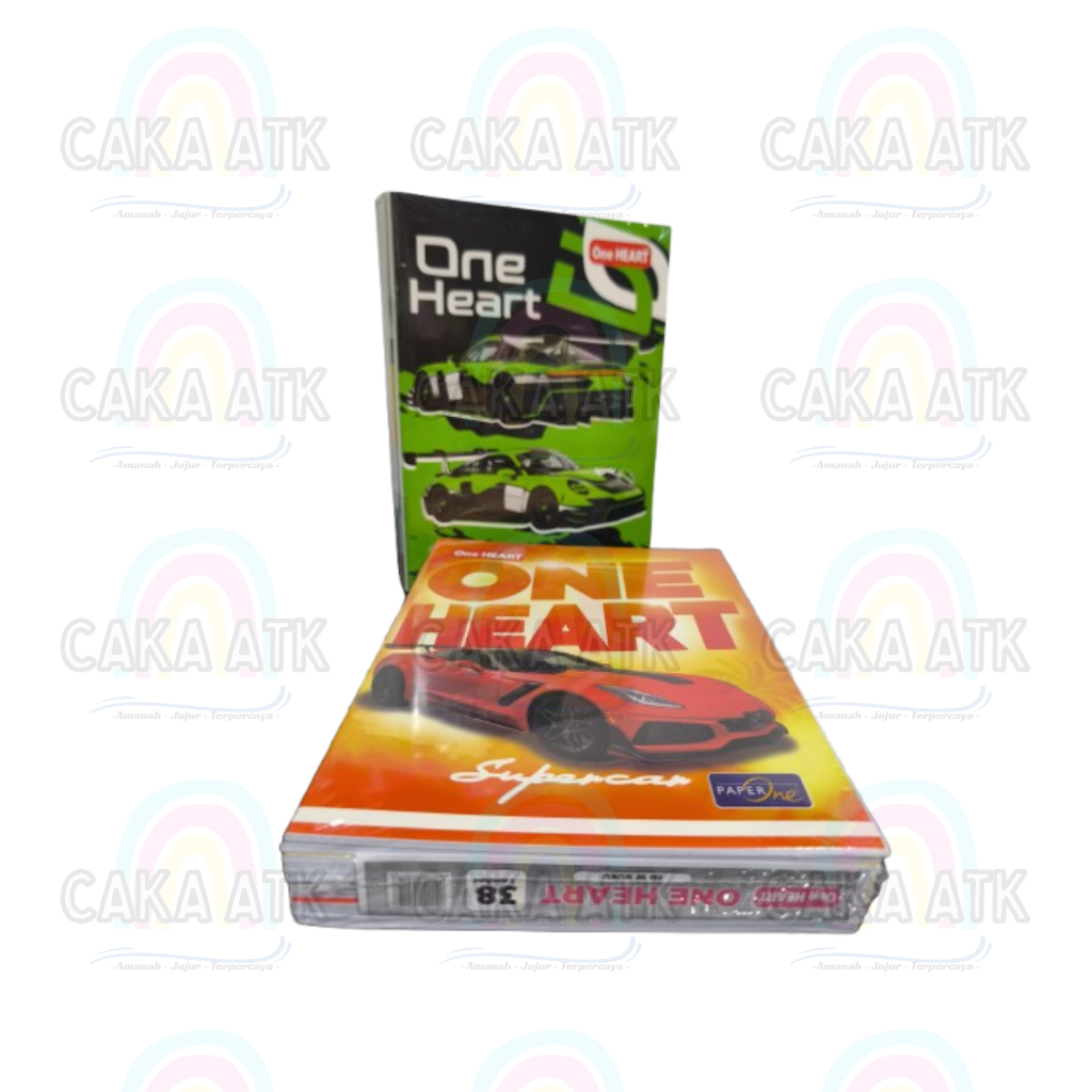 

[ 1 Pak ] Buku Tulis One Heart 38 lembar / Buku Istimewa / Buku Tulis One Heart Murah Berkualitas