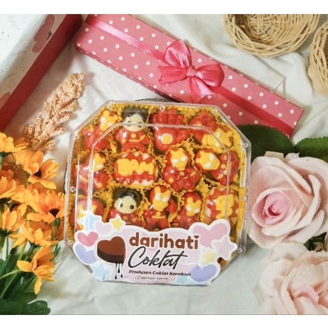 

Cokelat Karakter Iron-Man