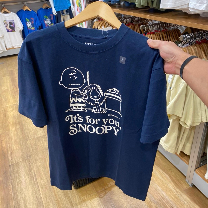 Jastip. Tshirt Uniqlo x Peanuts (Man)