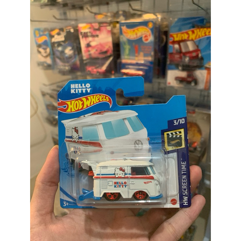 Hotwheels Kool Kombi Hello Kitty (Short Card)
