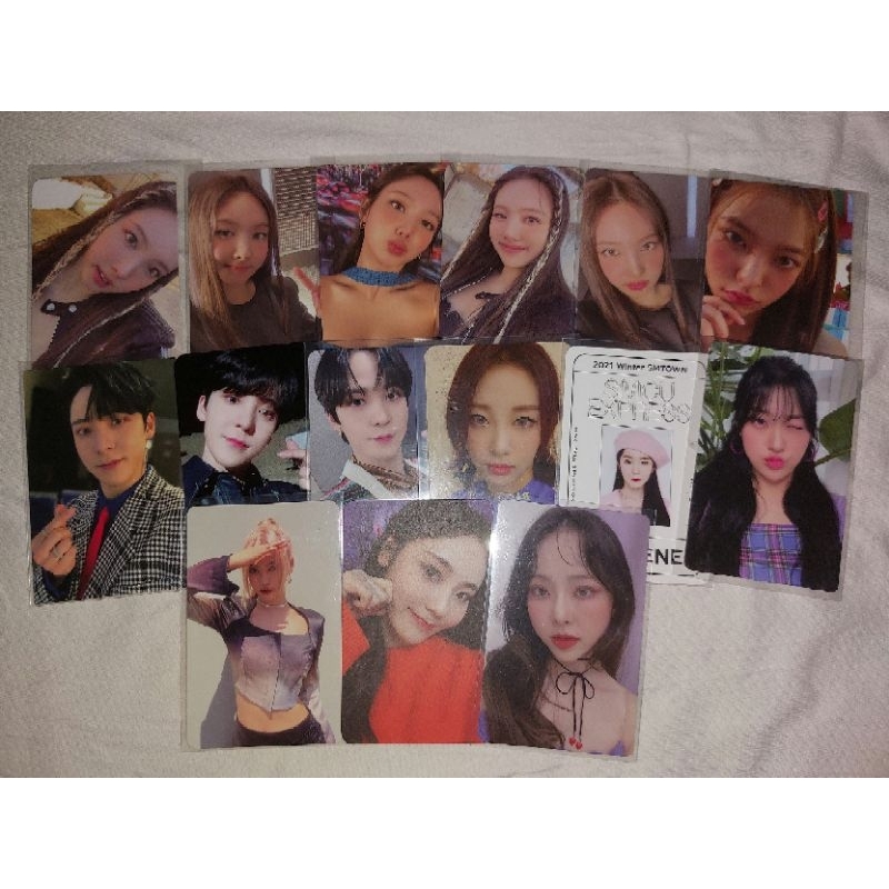 Photocard Red Velvet Irene & Yeri, Twice Nayeon, Ateez Yunho, Loona Hyunjin Haseul Yeojin Vivi Kimli
