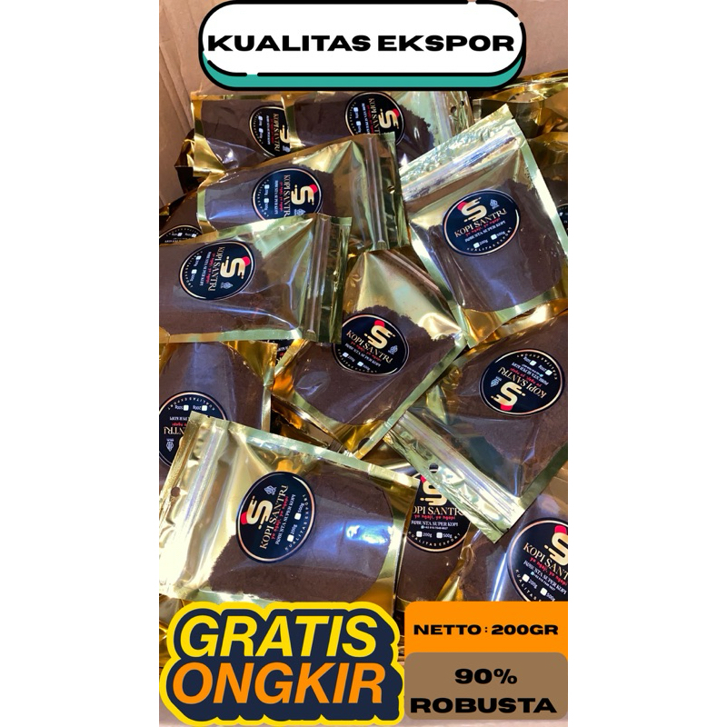 

kopi santri robusta 200gr
