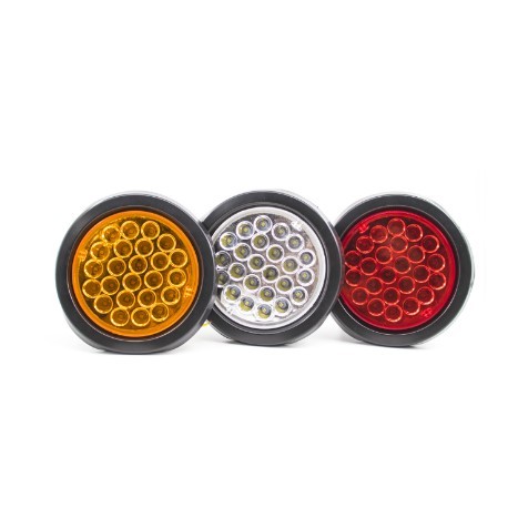 LAMPU STOPLAMP TRUK LAMPU REM TRUCK BULAT 24 MATA 24 VOLT [2 PCS]