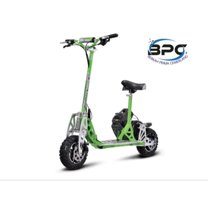 GOPED Scooter Engine Uber Scoot 72cc 2 Speed Skuter Bensin