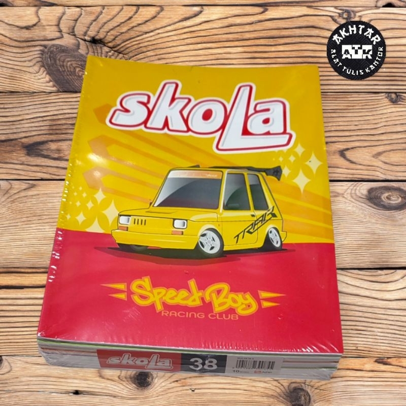 

Buku Tulis Skola 58 Lembar / Buku Tulis Skola 38 Lembar By SIDU (1 Pak Isi 10 buku)