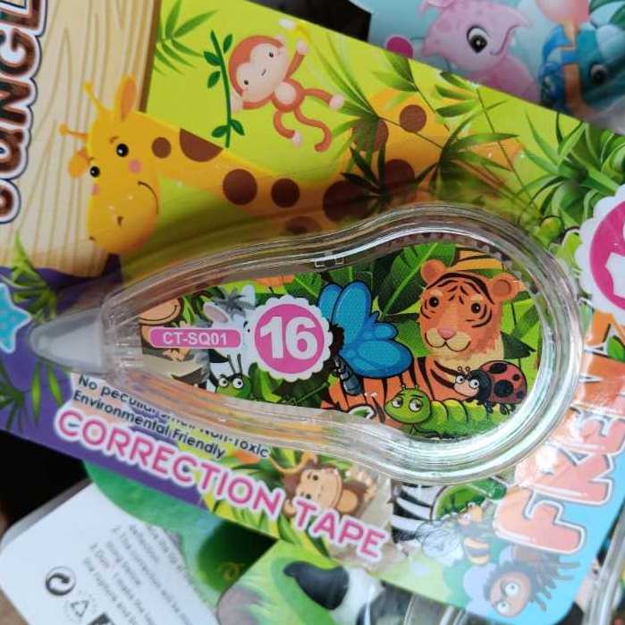 

Correction Tape Kertas Fancy Cute Animal Tipex Kertas Correction Tape 16 M x 5 mm