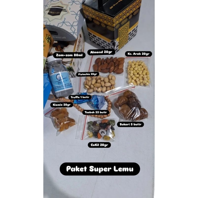 

Paket Oleh-Oleh Haji/Umroh Super Lemu
