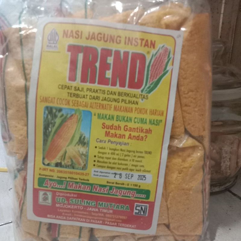 

Nasi jagung Instan