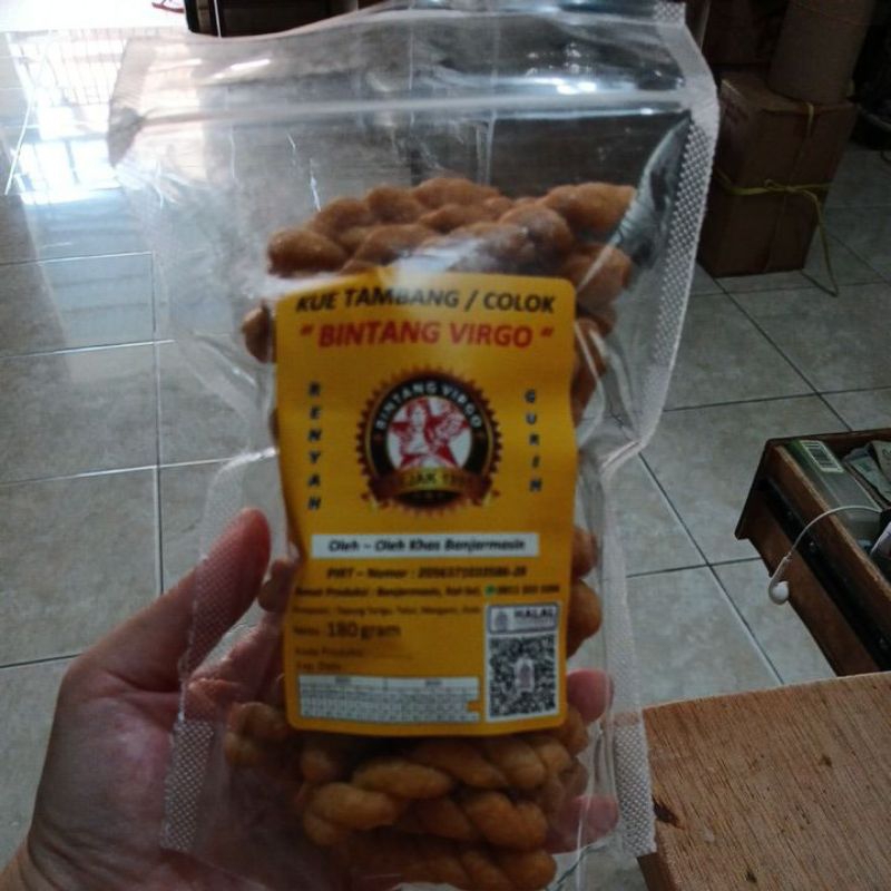 

kue tambang bintang virgo kemasan pouch 180 gr