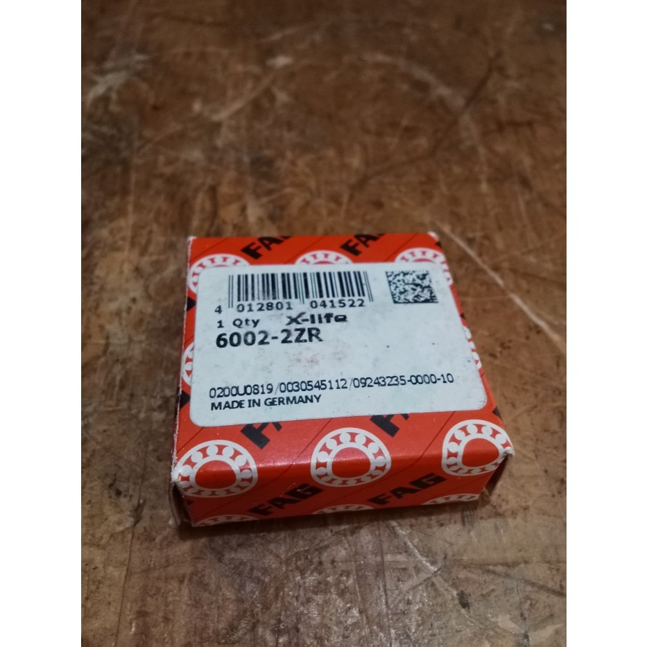 BEARING FAG 6002 ZZ/TUTUP