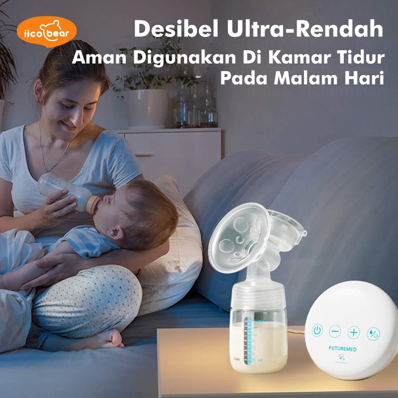 Iico Bear Pompa Asi Elektrik Mini Single & Handy Electric Breast Pump Pompa Asi Rechargeable