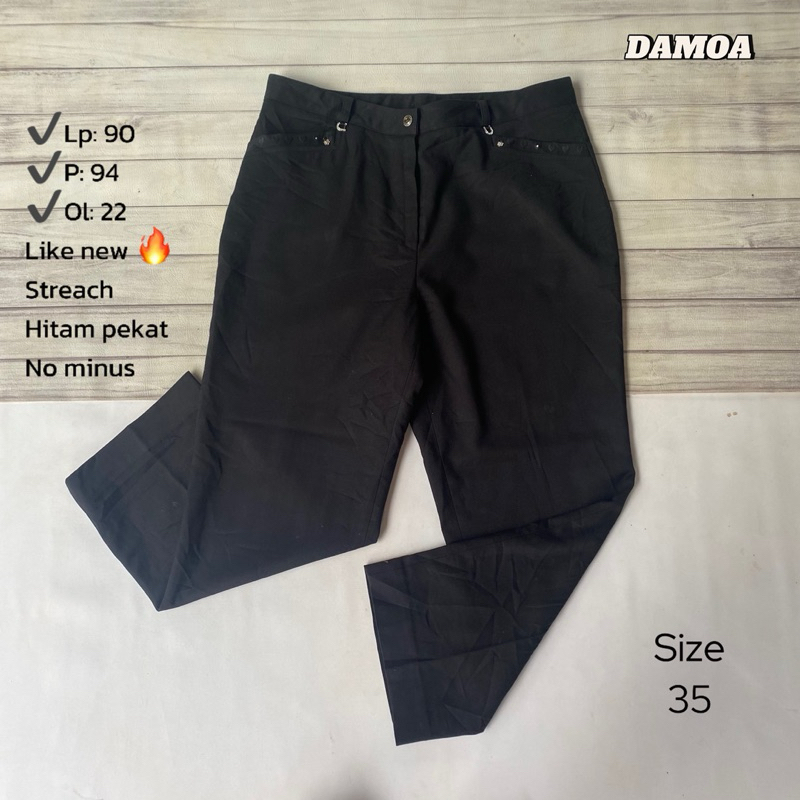 Celana polos brand DAMOA like new/ celana wanita