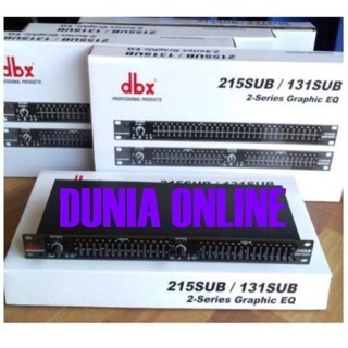 DBX EQUALIZER DBX 215 + SUB DBX 215SUB DBX215SUB GRADE A