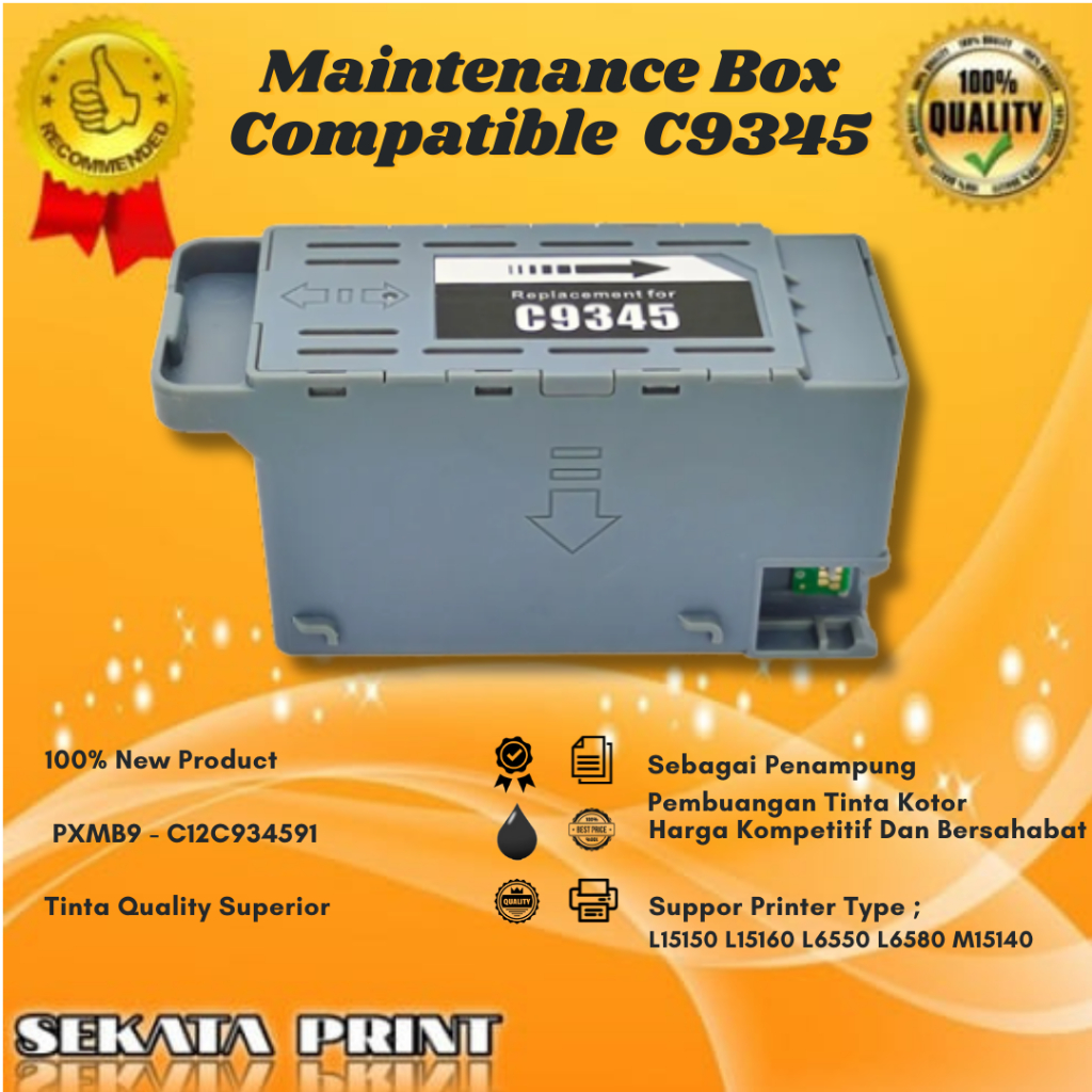 Maintenance Box C9345 PXMB9 Printer L15150 L15160 L6550 L6580 M15140