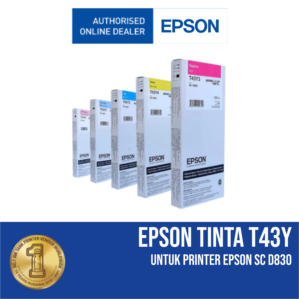 Cartridge EPSON T43Y (D830)