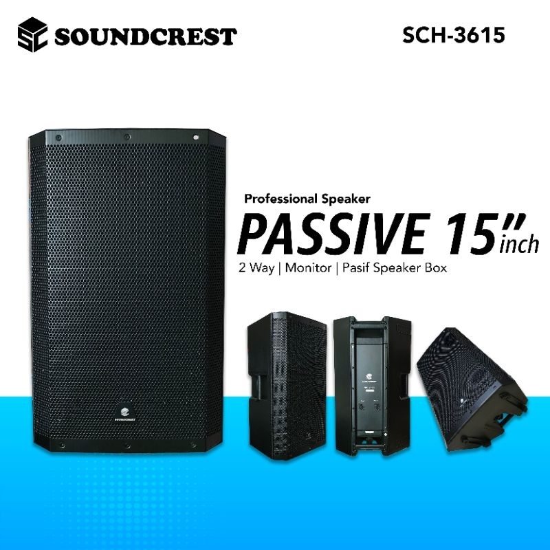 Speaker 15inch Pasif Soundcrest SCH-3615