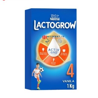 Lactogrow 4 1kg Vanila/Madu (3-6 Tahun) - Susu Formula