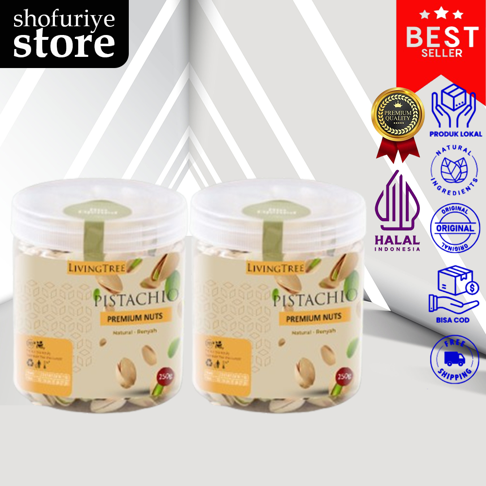 

Kacang Fustuk 250gr Pistachio Khas Arab Saudi Almond Mede Untuk Oleh oleh Haji Umroh Kualitas Premium