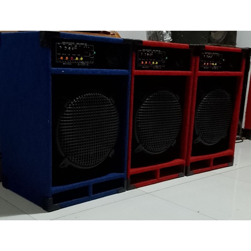 Speaker Aktif 12 Inch, Speaker bluethoot, Speaker meeting, Di lengkapi pengaturan SUBWOOFER