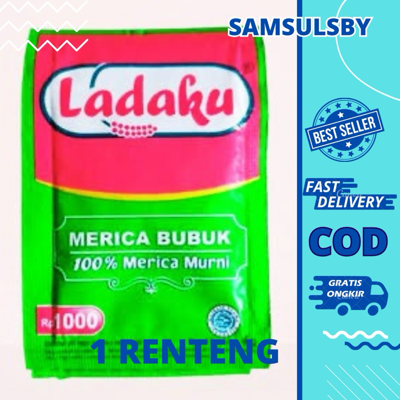 

Ladaku merica bubuk rentengan (isi 12pcs)