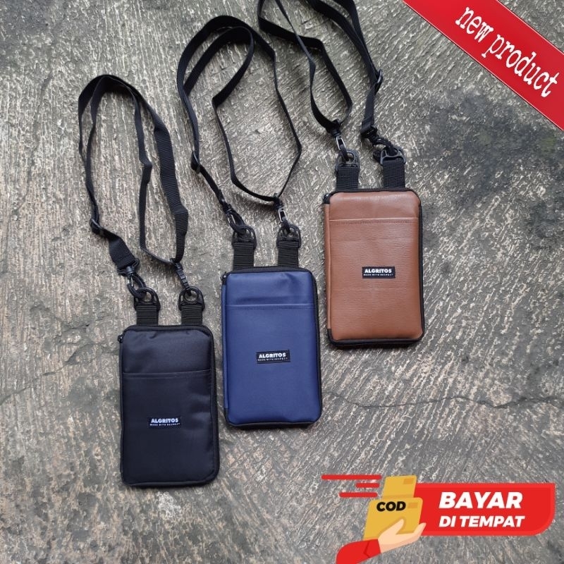Tas selempang pria Slingbag multifungsi tas hp dompet tas murah anti air waterproof