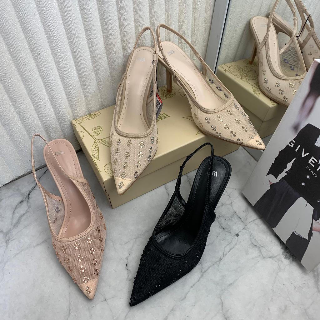 SEPATU WANITA ZARA S 4474 HEELS 9CM PREMIUM