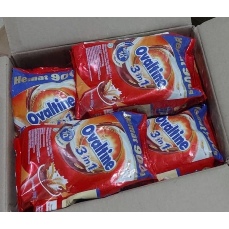 

OVALTINE 3in1 minumam susu bubuk coklat HALAL 900GR
