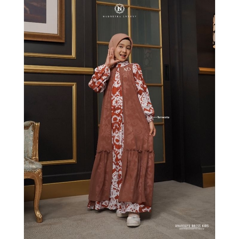 Anandayu dress Kids by Nadheera Luxury