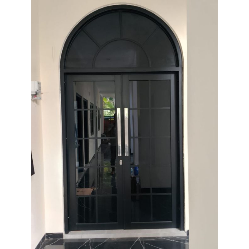 pintu dobel kusen lengkung