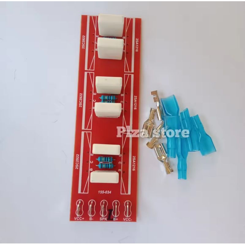 PCB TR FINAL SANKEN 3 SET PCB TRANSISTOR FINAL 3 SET SANKEN UNTUK POWER AMPLIFIER
