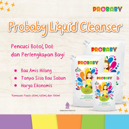 PROBABY Liquid Cleanser 700 ml PROBABY PENCUCI BOTOL