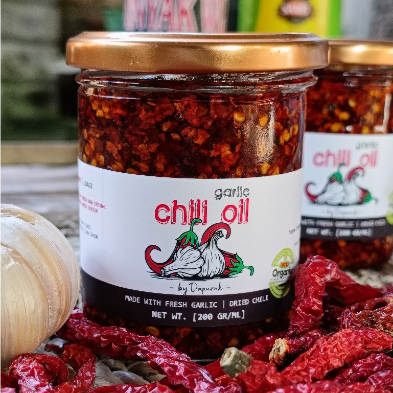 

CHILI OIL Organik Homemade | Minyak Cabai 200 ML | Untuk Aneka Mie, Nasgor, Dimsum, Wonton, Dumpling & Cocolan