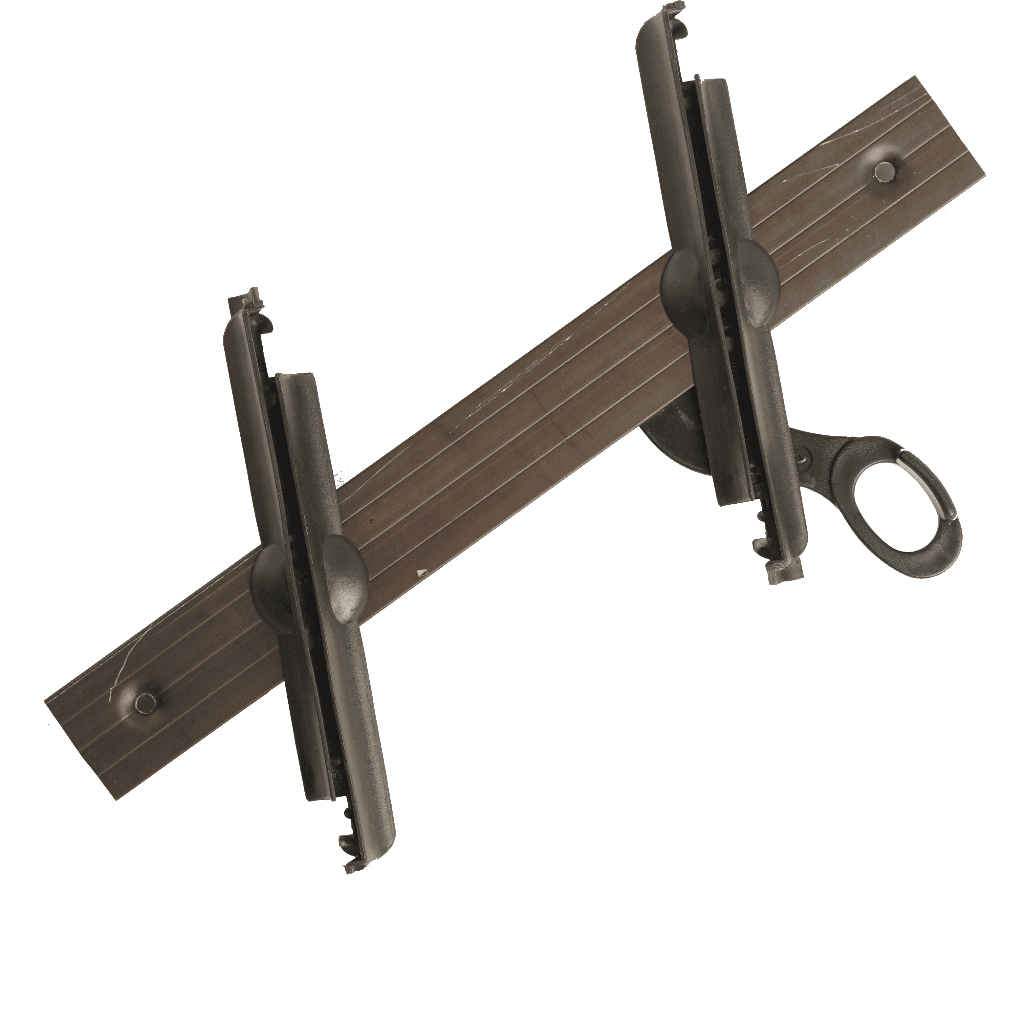 Nako Dicky Premium - 6 inch - 3 daun - Anodize (Black/Brown/Silver)