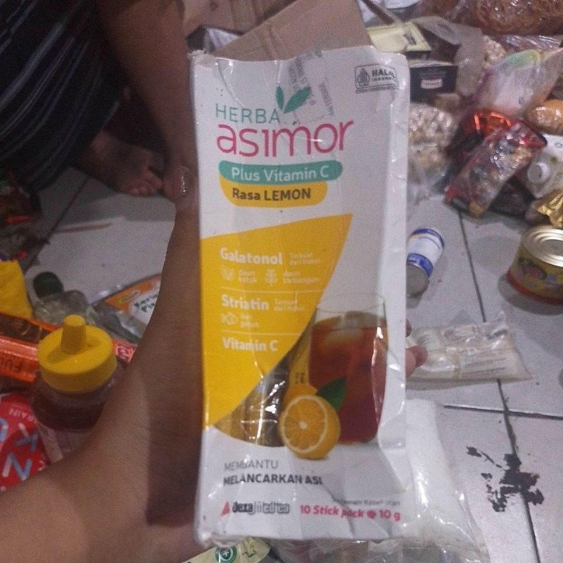 Asimor herba plus vitamin c 10 stick pack rijek dus