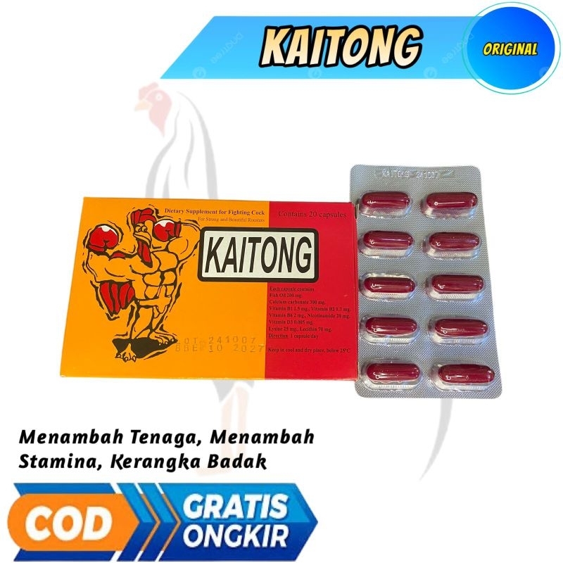 KAITONG vitamin ayam aduan isi 20