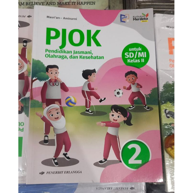 Buku PJOK SD/MI Kelas 2 Penerbit Erlangga
