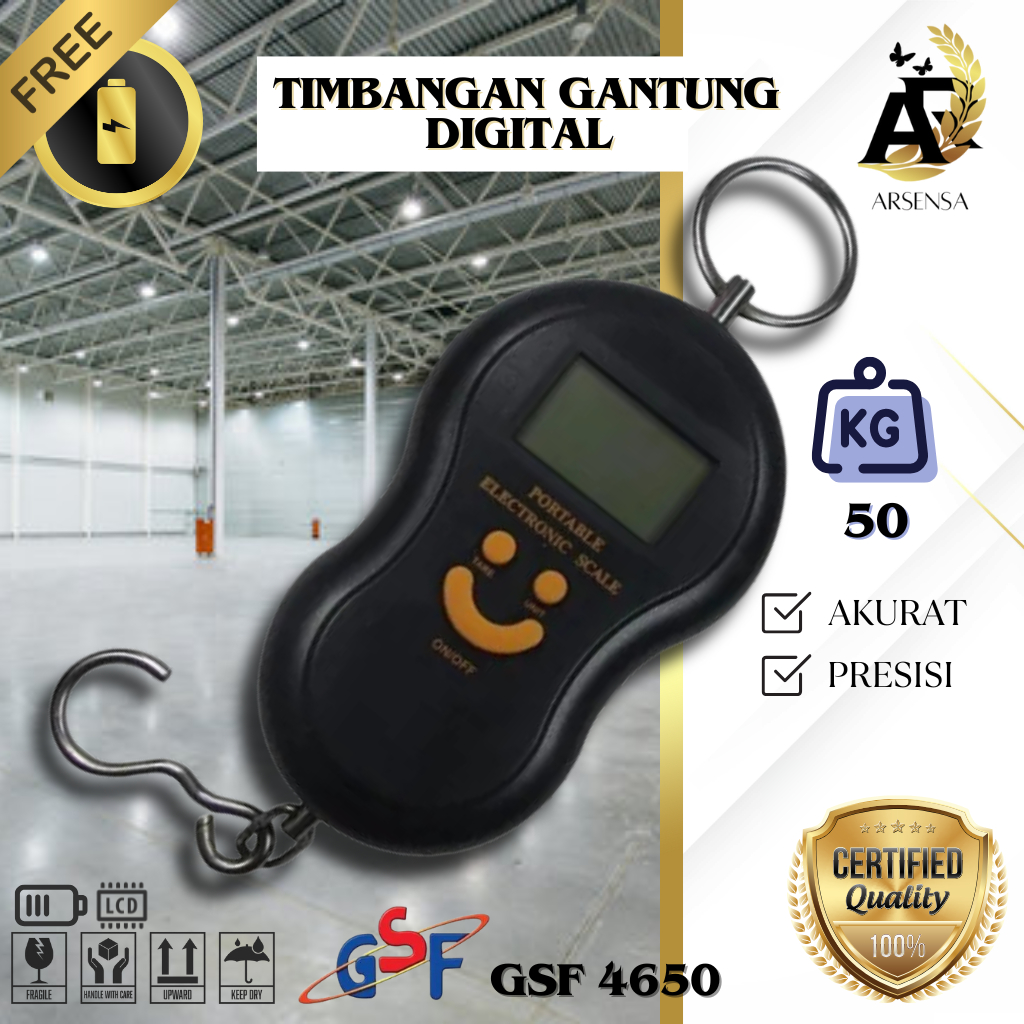 Timbangan Gantung Digital GSF 4650 | Timbangan Barang Gantung