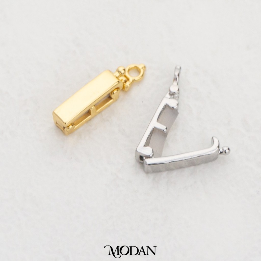 MODAN SUPPLIES - Minimalist Necklace Shortener Premium Gold Filled Pemendek Kalung Rantai Simple