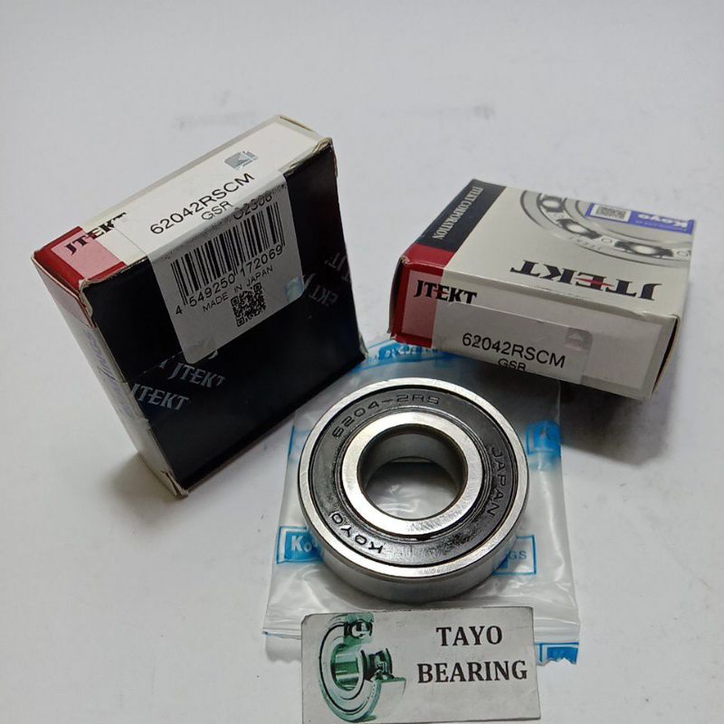 BEARING 6204 2RS KOYO LAHER 6204 2RSCM KOYO